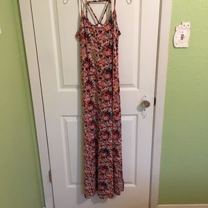 Maxi sundress side slits M